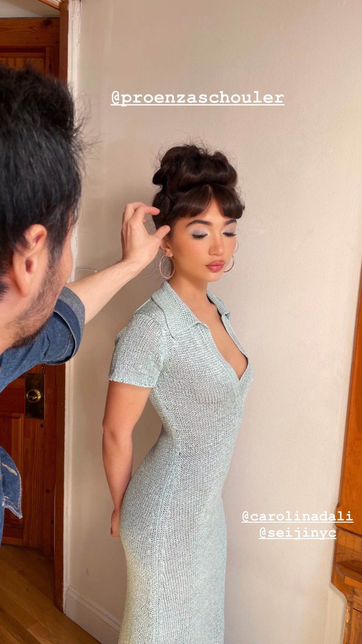 Rowan Blanchard See Through Titty Dress of the Day