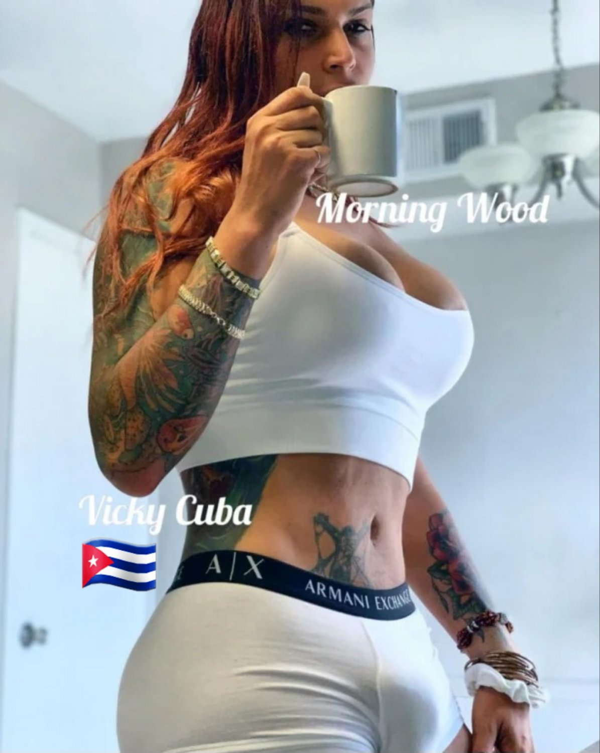 VICKY CUBA HORNY SEXY DIRTY DJ PICS BULGE QUEEN