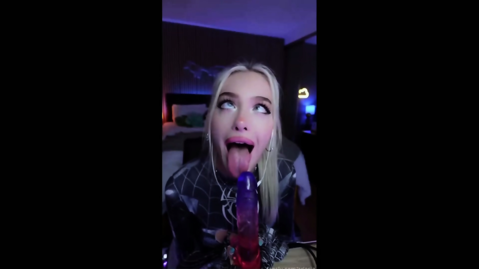 Ariesiatv Spidergirl Asmr Joi Dildo Blowjob