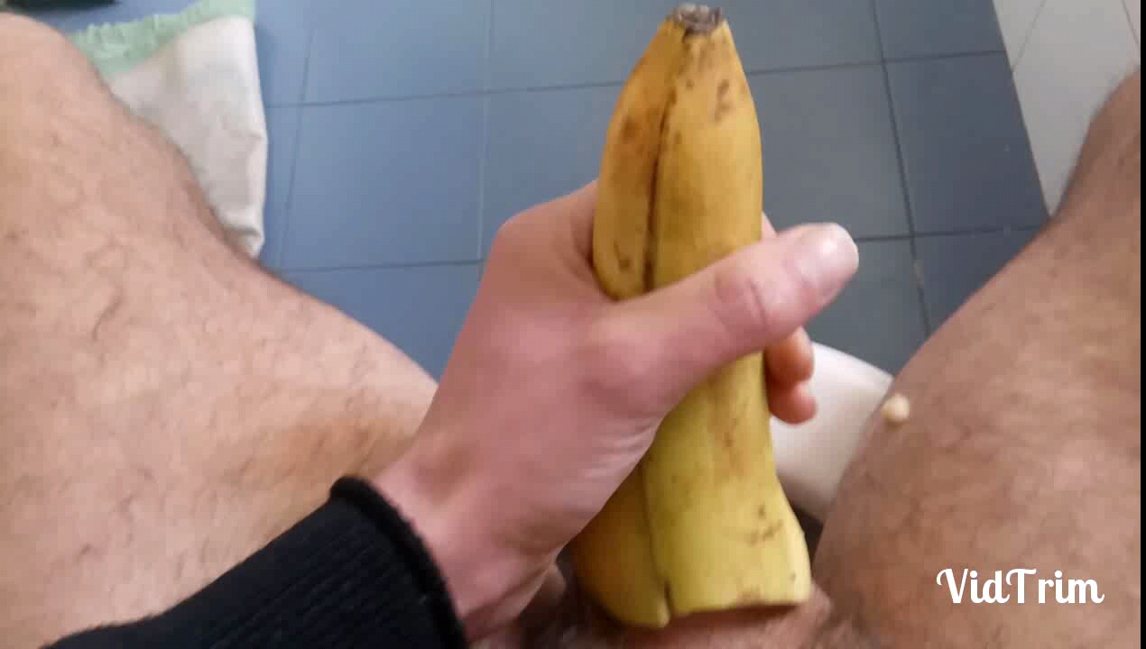 Fuck a banana