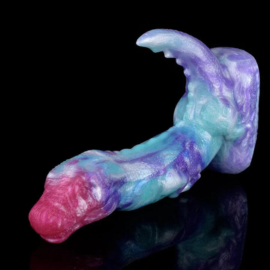 9 Inch Siliconen Draak Dildo voor Vrouwen