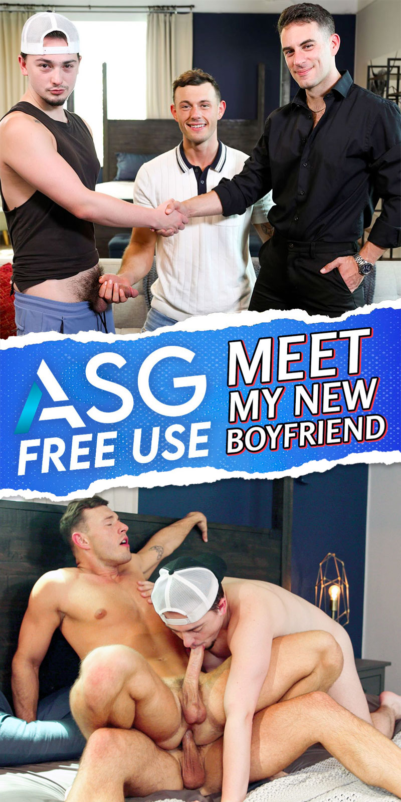 ASGmax Originals: Masyn Thorne Liam Hunt Ryder Owens in Meet My New Boyfriend ASG Free Use Series