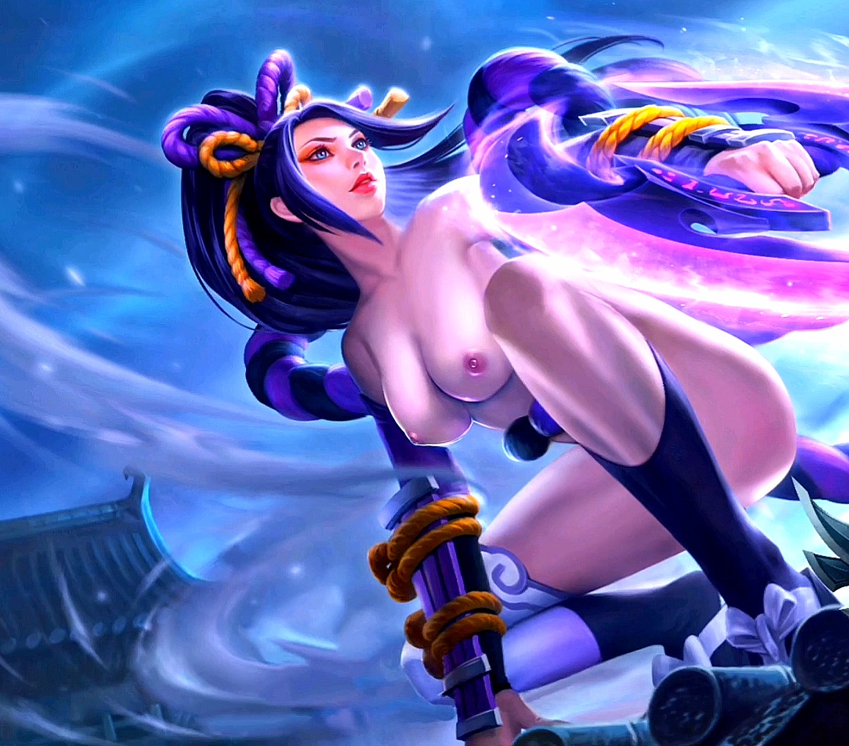 Nude Hanabi 2 Resplendent Iris by LewdFighter on DeviantArt