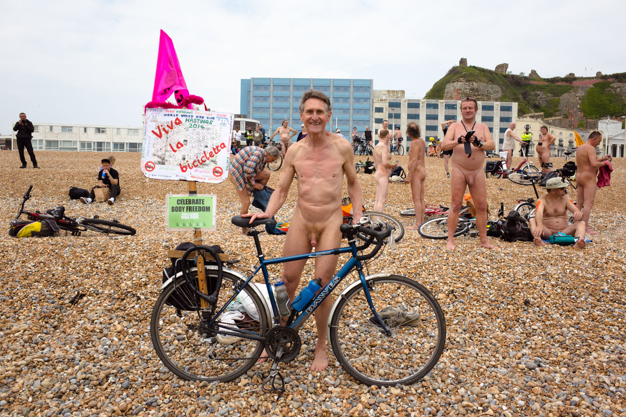 The World Naked Bike Ride Hastings