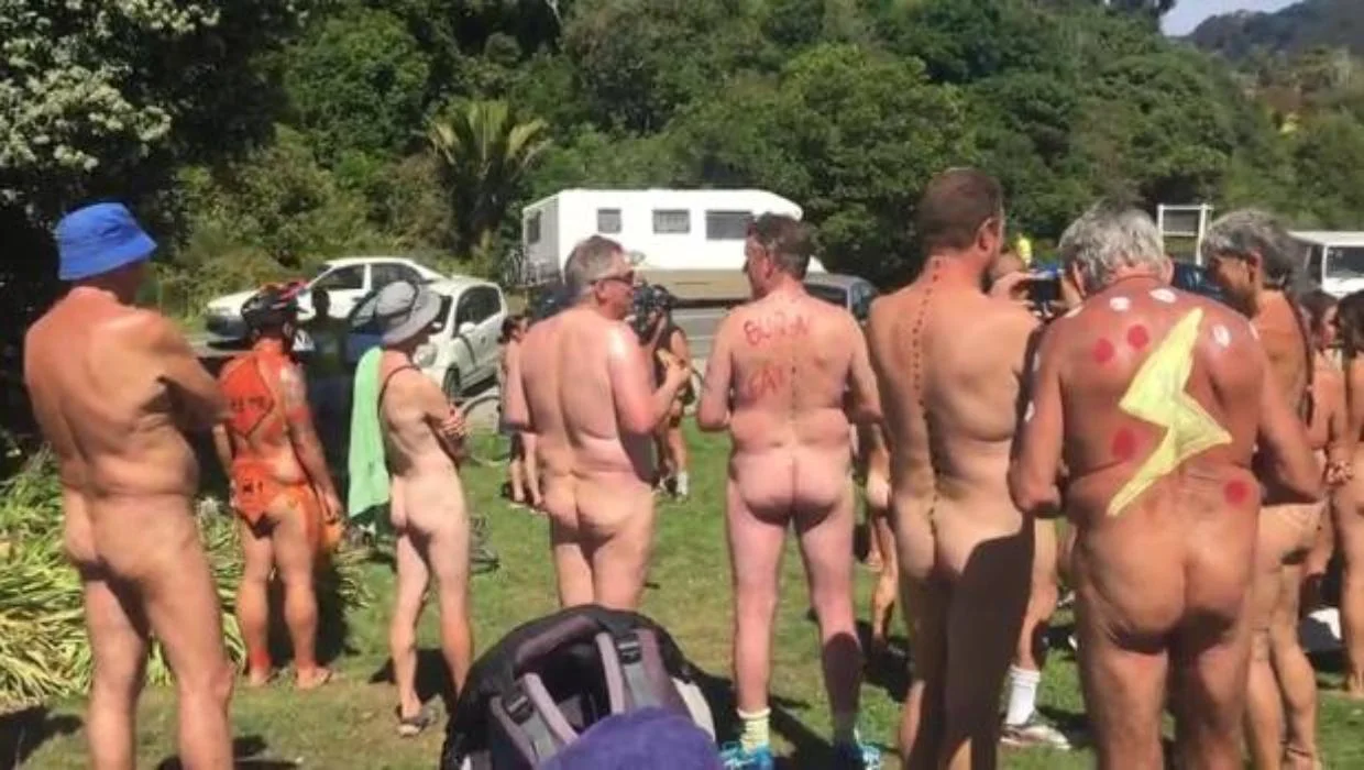 World Naked Bike Ride in Golden Bay draws 100 nude protesters
