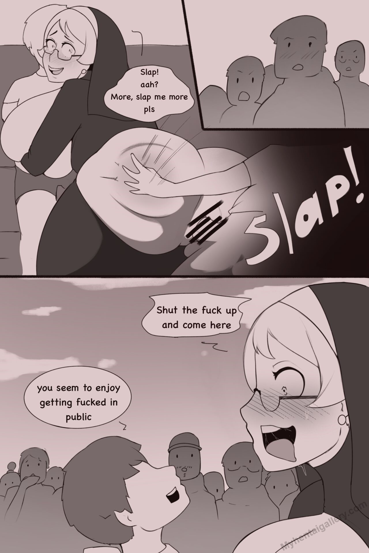 The Sins Of A Religious Woman Porn Comic