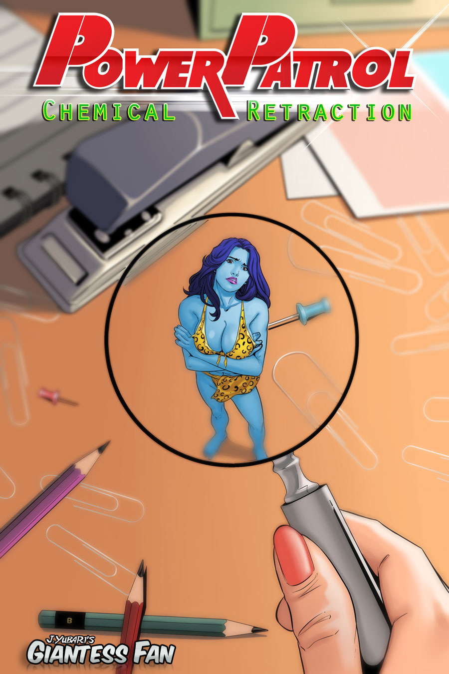 Shrunken Blue Girl