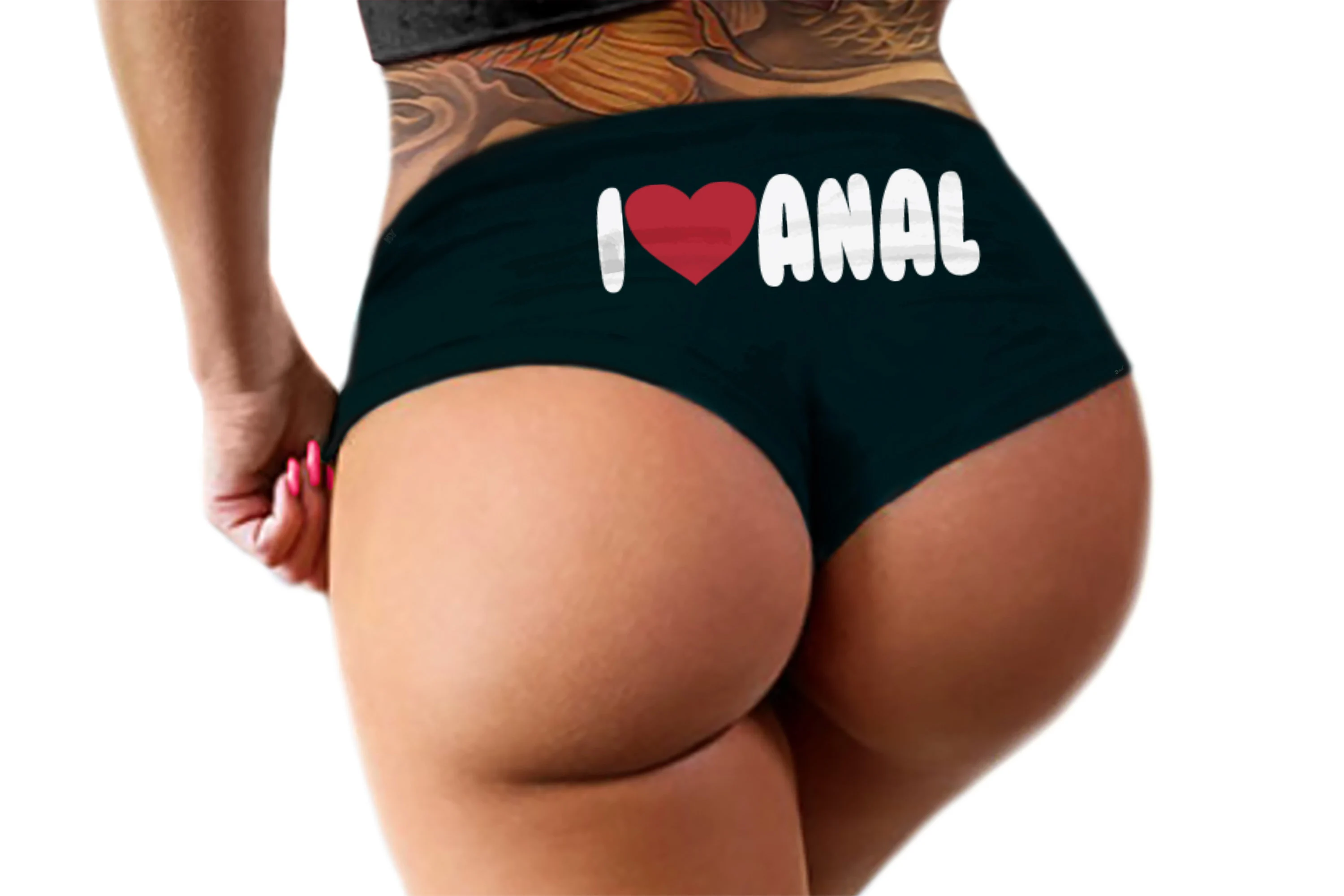I Love Anal Panties Funny Panties Booty Bachelorette Party Bridal Gift Panties Booty Anal S! Womens Underwear