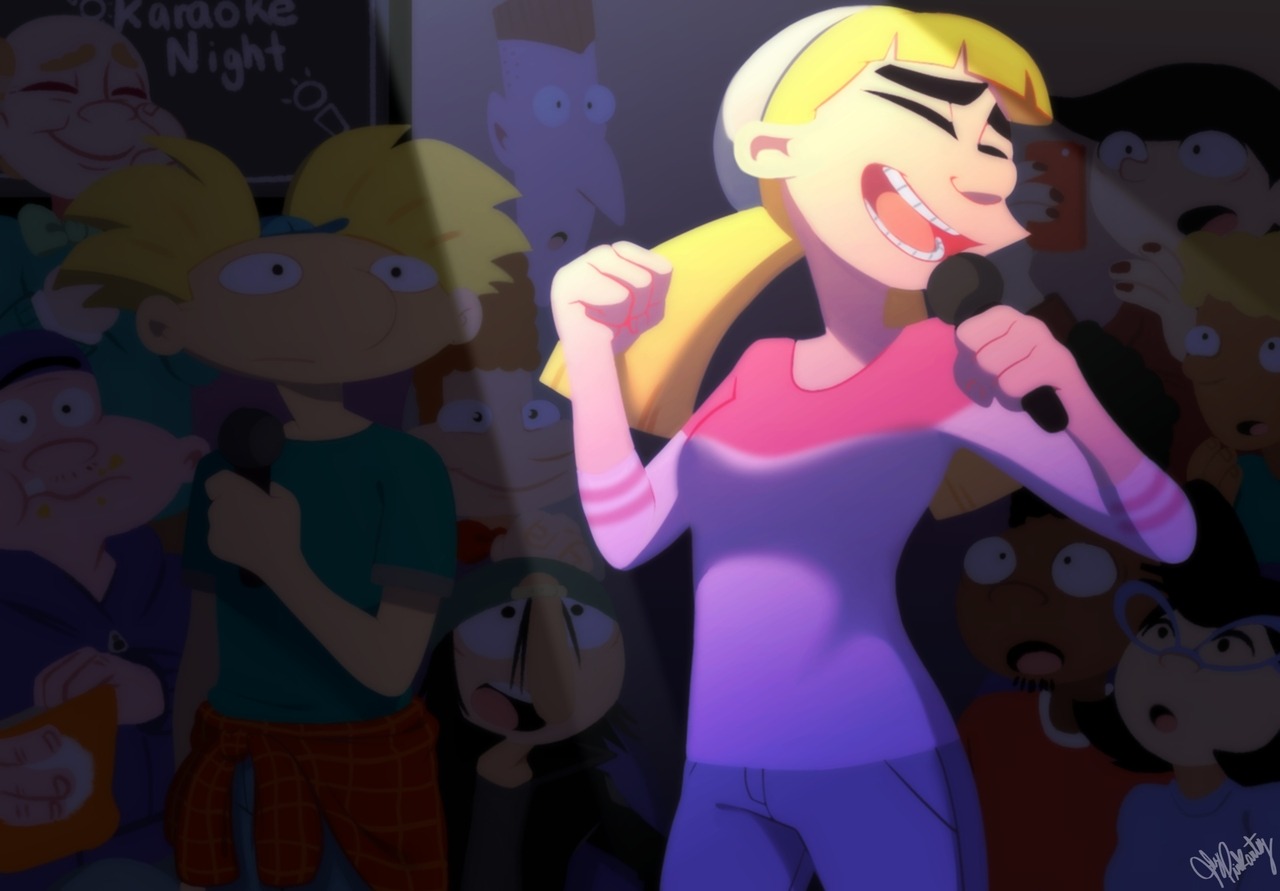 JebbiePinkas Hey Arnold! works