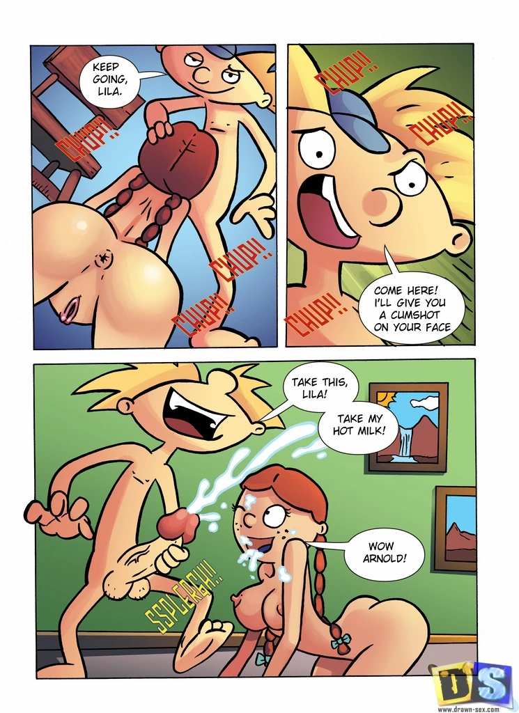 Hey Arnold- Hot Milk!- Drawn Sex