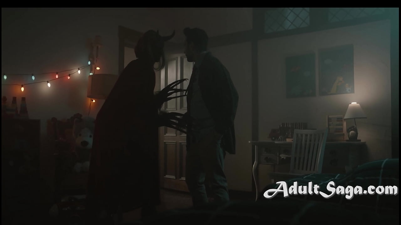Heroic step father fucks a demon to save his daughter from being taken Ashley Lane Tommy