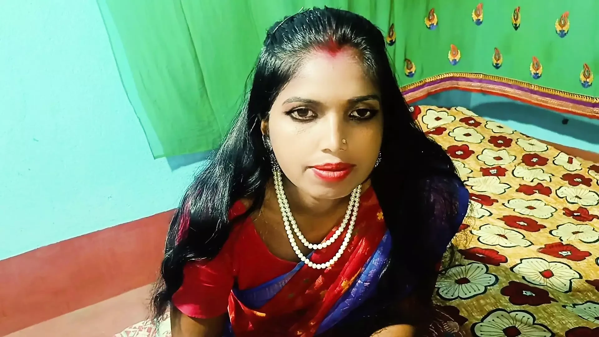Village Aunty Fucking and Blowjob by Her Step Son with Audio: Teen Porn feat. Somausha