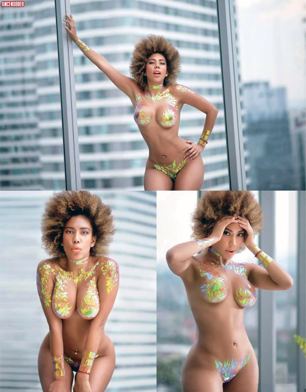 Naked Anahi Izali in Playboy Magazine México ANCENSORED