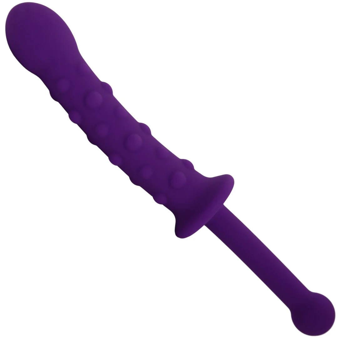Silicone Anal Dildo With Handle