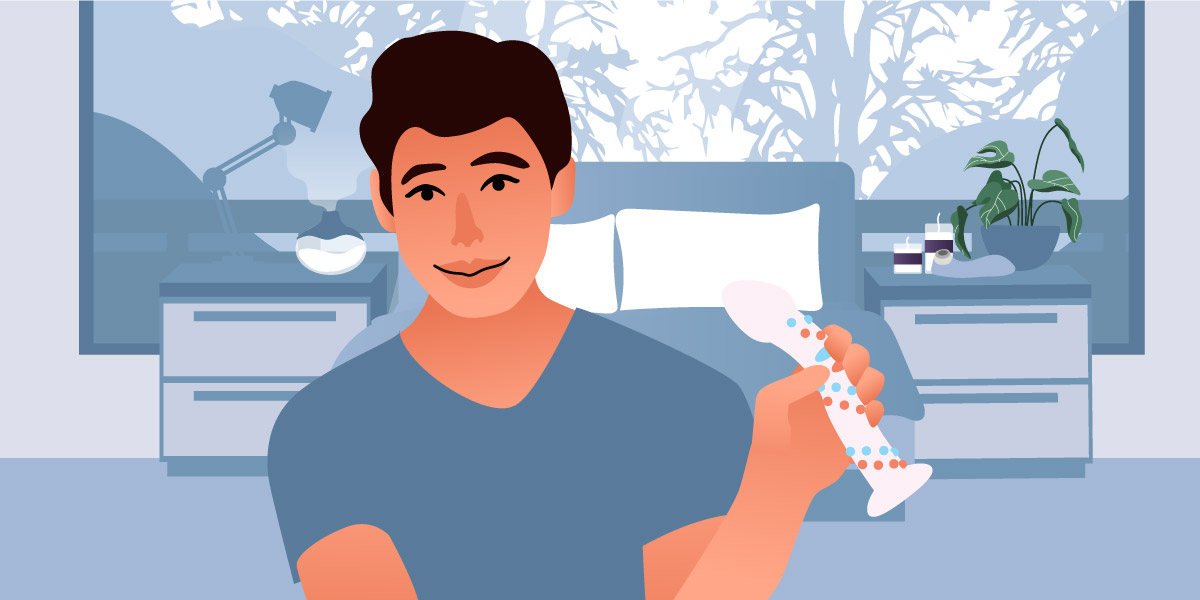 How to Use Dildo for Men: Illustrated Guide