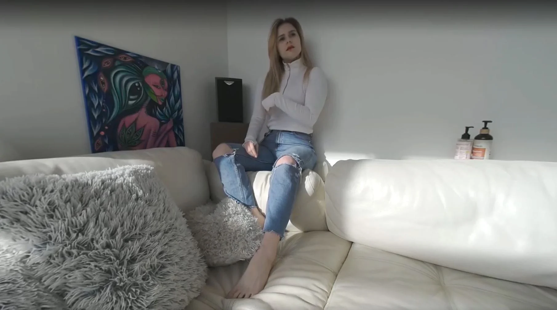 Casting Hot Babe Melonie Hitachi Masturbation With Finger In Ass White Casting Couch