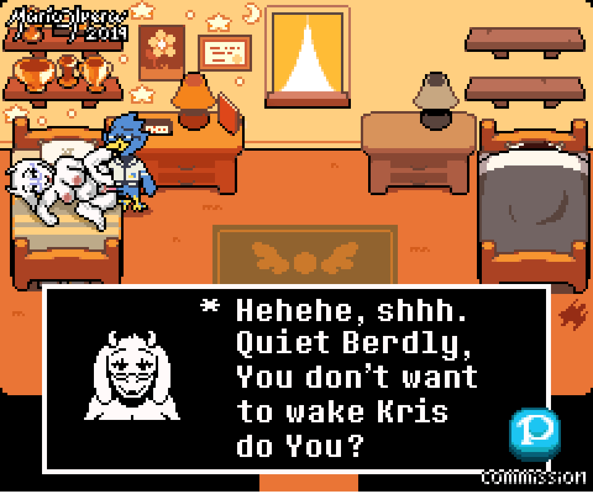UndertaleDeltarune Pixel Art porn comic