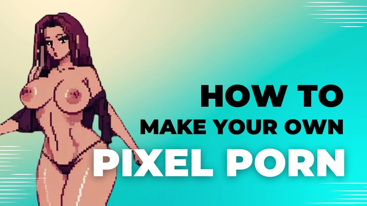 Naakte AI-meisjes pixelporno