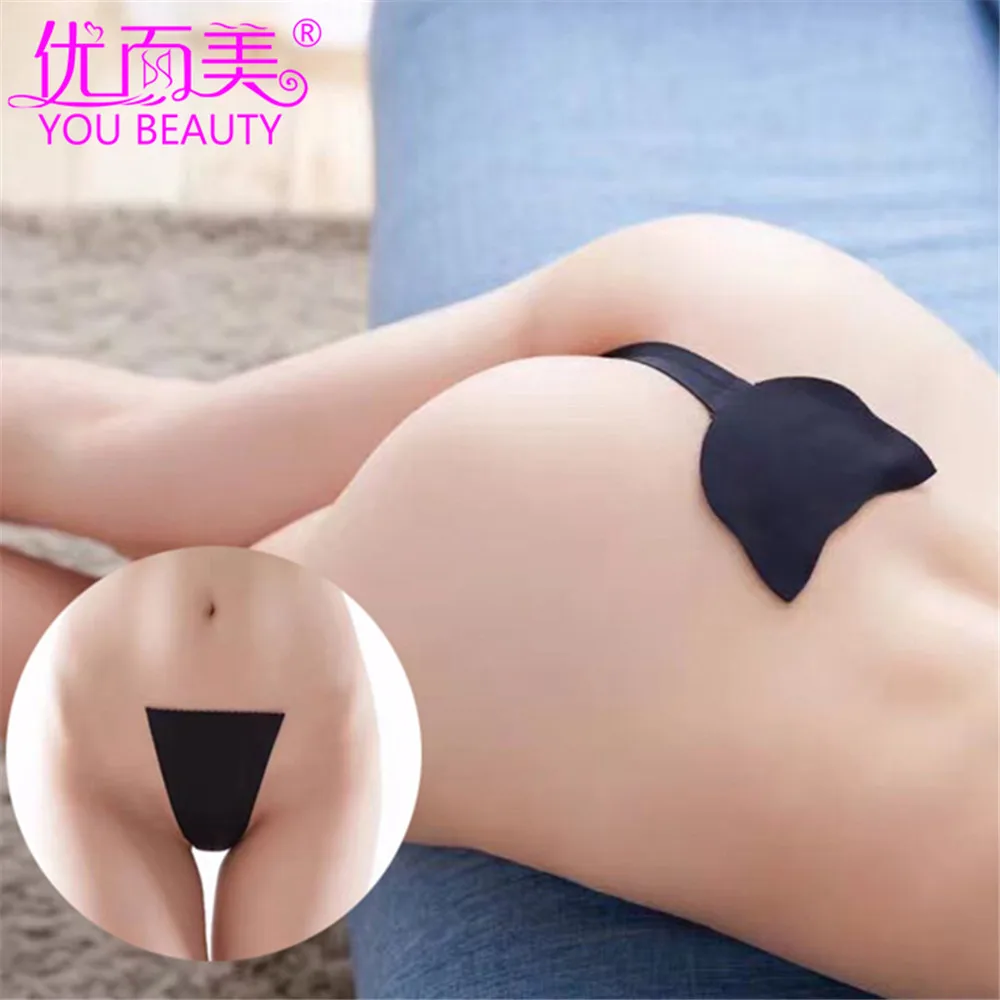 Sexy Dames C Panty Adhesive Open String C-String Thong