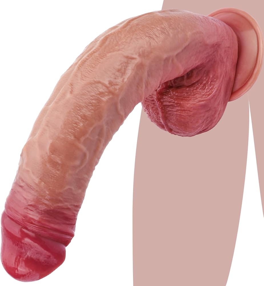 : Realistic Huge Dildo Sex Toys 11 Inch Big Thick Dildos with Strong Suction Cup for Anal G Spot Stimulation Body-Safe Soft Anal Dildos for Women Men Couples Sexual : Health