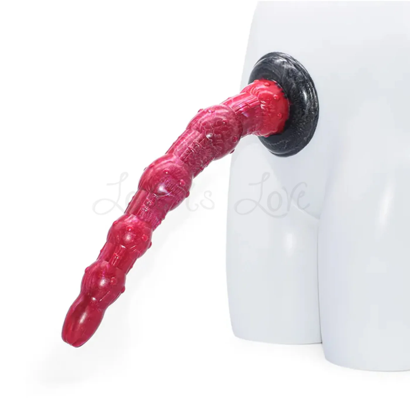 Aula Extra Long Fantasy Silicone Anal Dildo with Suction Cup 13.5 Inch