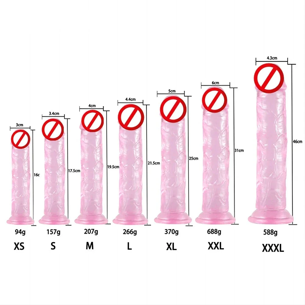 Pink Dildo for Women Realistic Anal Dildo