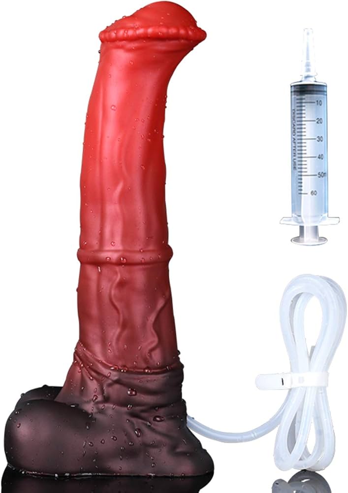 Nothosaur Conola with Cum Tube Silicone Anal Dildo Butt Plug for Beginners and Advanced Size S Length 22 cm : Amazon.nl: Health Personal Care