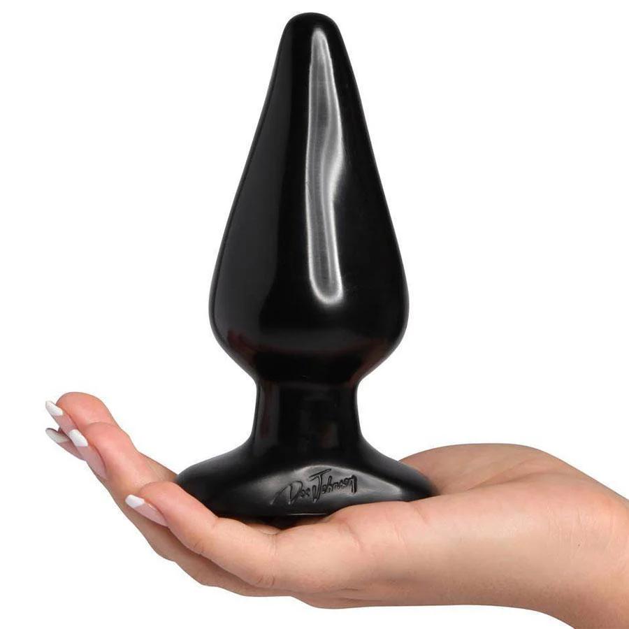 Classic Large Black Butt Plug