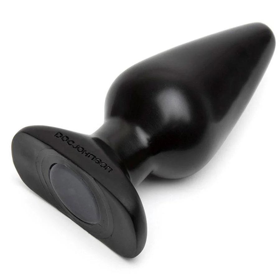 Classic Large Black Butt Plug
