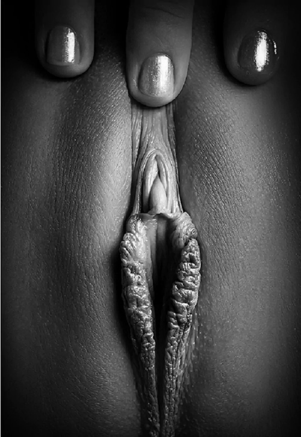Picture tagged with: Black and White Art Close-up Pussy