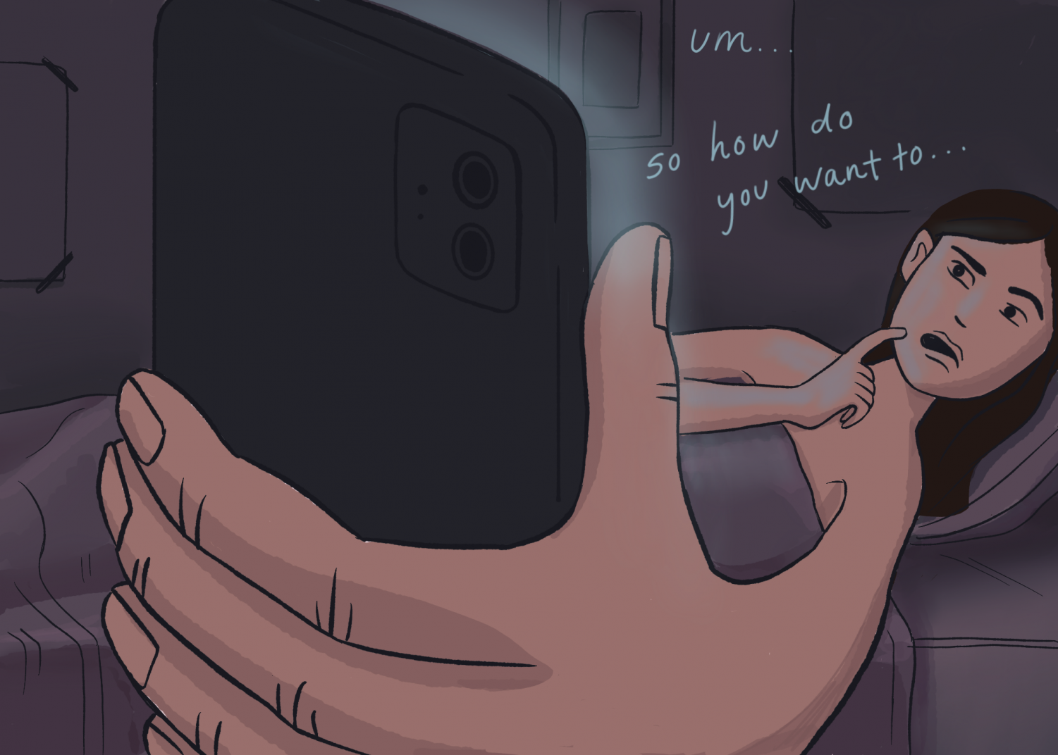 Awkward: How should you approach phone sex? Picking up the phone is a start
