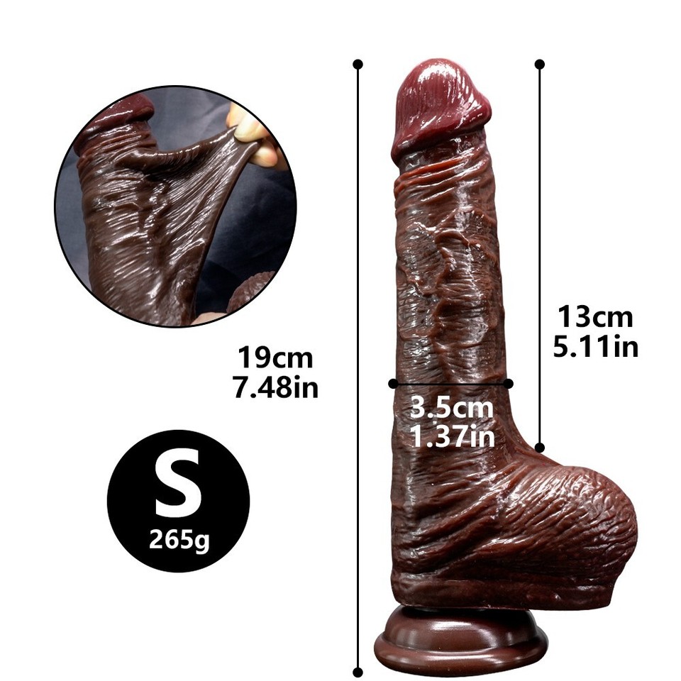 Silicone Women Silicone Super HUGE Realistic Thick Large Penis Dildo Dong Anal G-spot Sex Toy E Cup Silicone