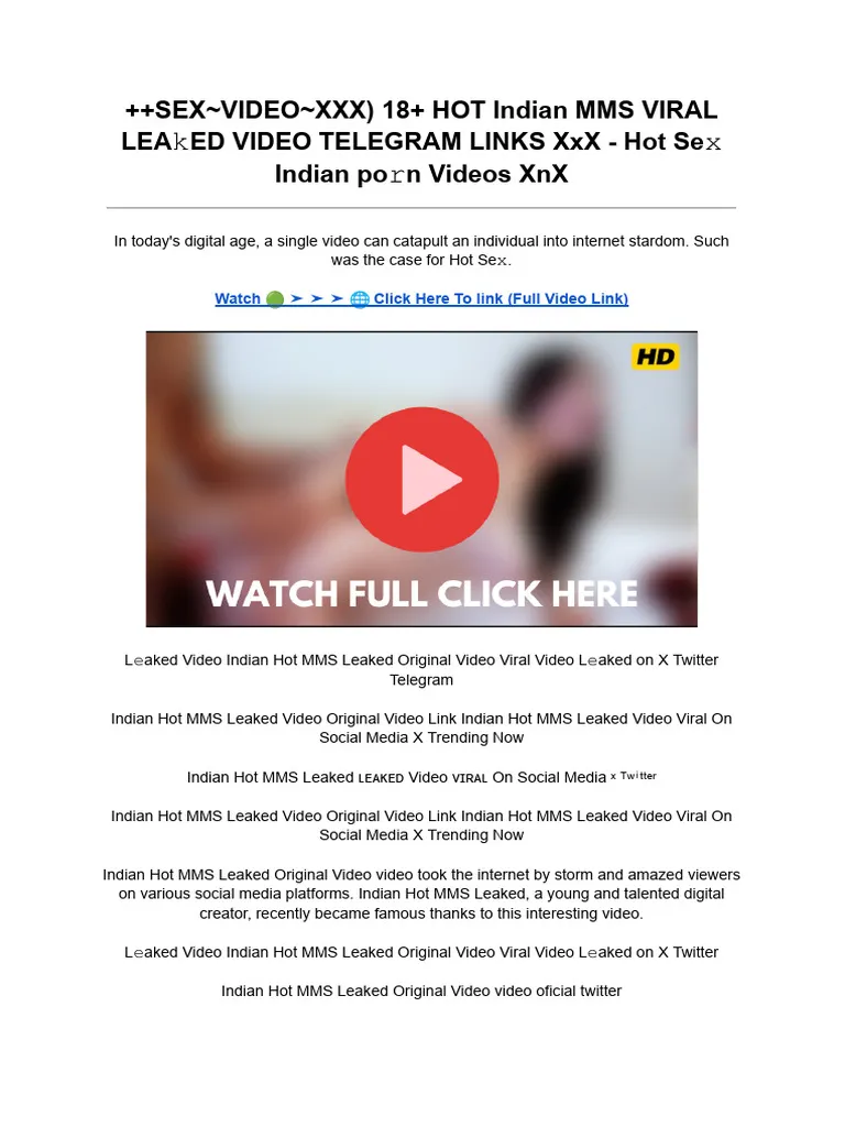 sex Video XXX 18 Hot Indian Mms Viral Lea?Ed Video Telegram Links XXX