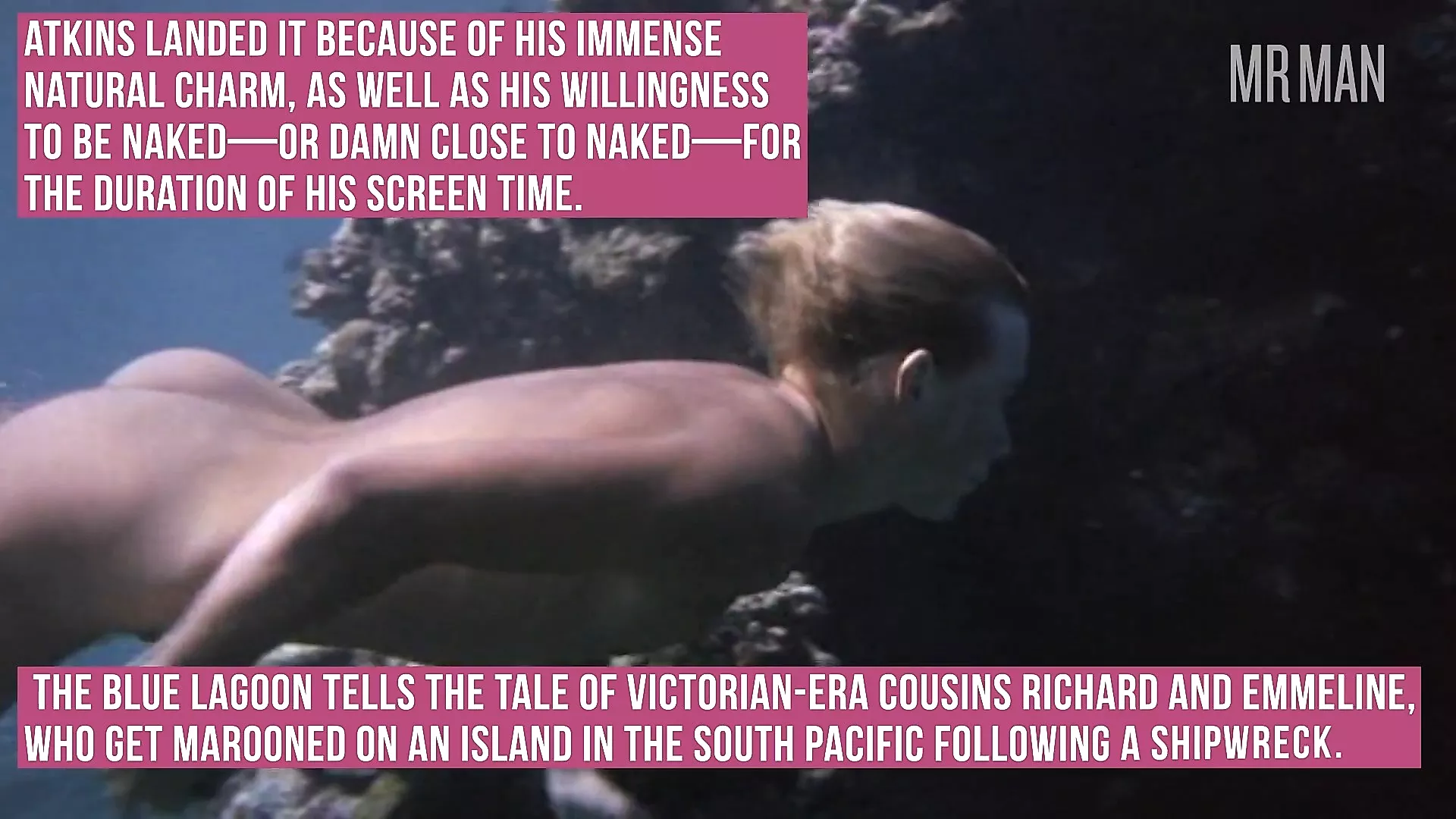 Manatomy of a Nude Scene: Christopher Atkins Nudity in The Blue Lagoon