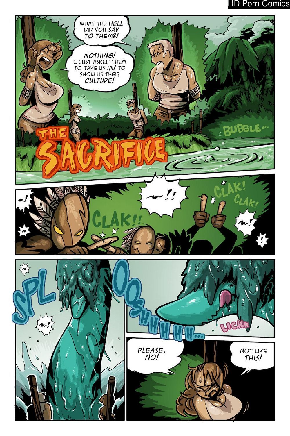 The Sacrifice comic porn