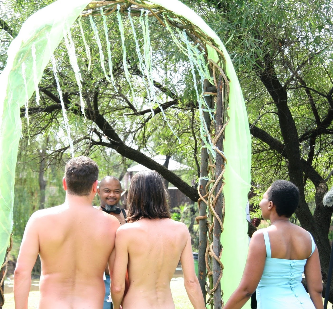 TV with Thinus: Naked wedding tonight on Four Weddings South Africa on Lifetime on DStv proved a TV challenge some things you just cant un-see says producers.
