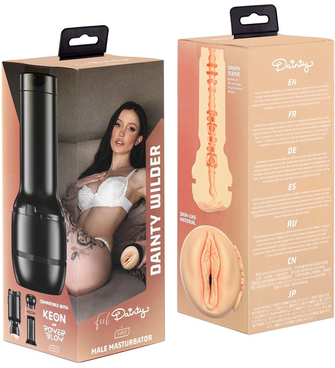 Kiiroo Pocket Pussy Dainty Wilder