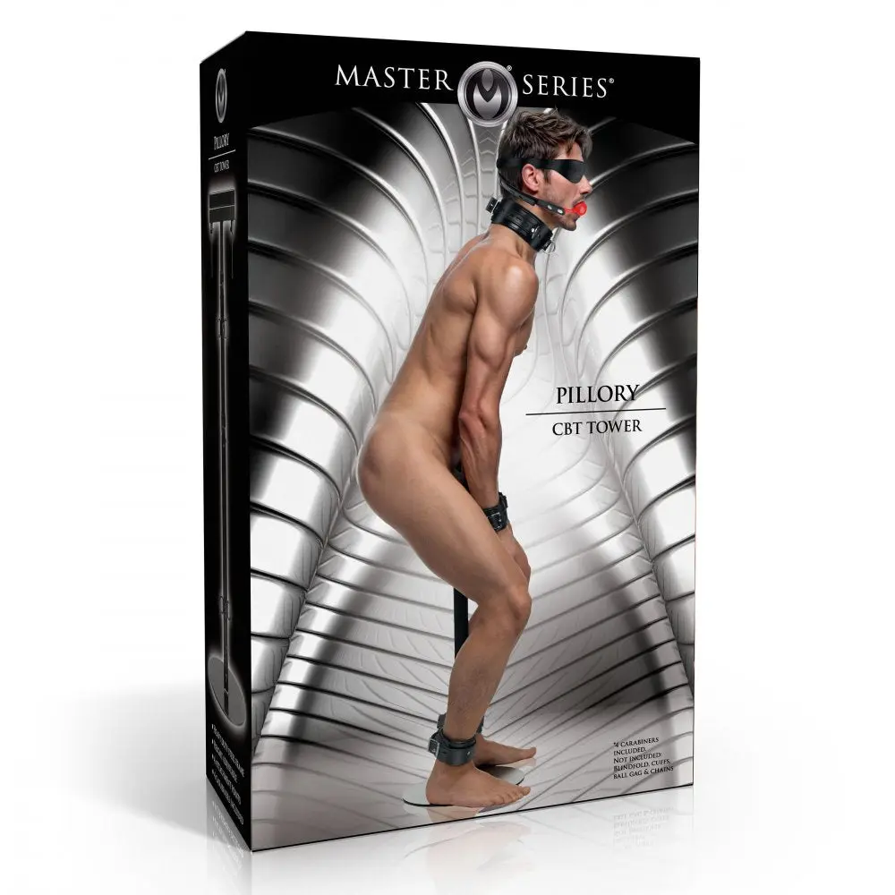 Bondage Pillory CBT Tower BDSM Furniture Sex Dungeon Cock and Ball