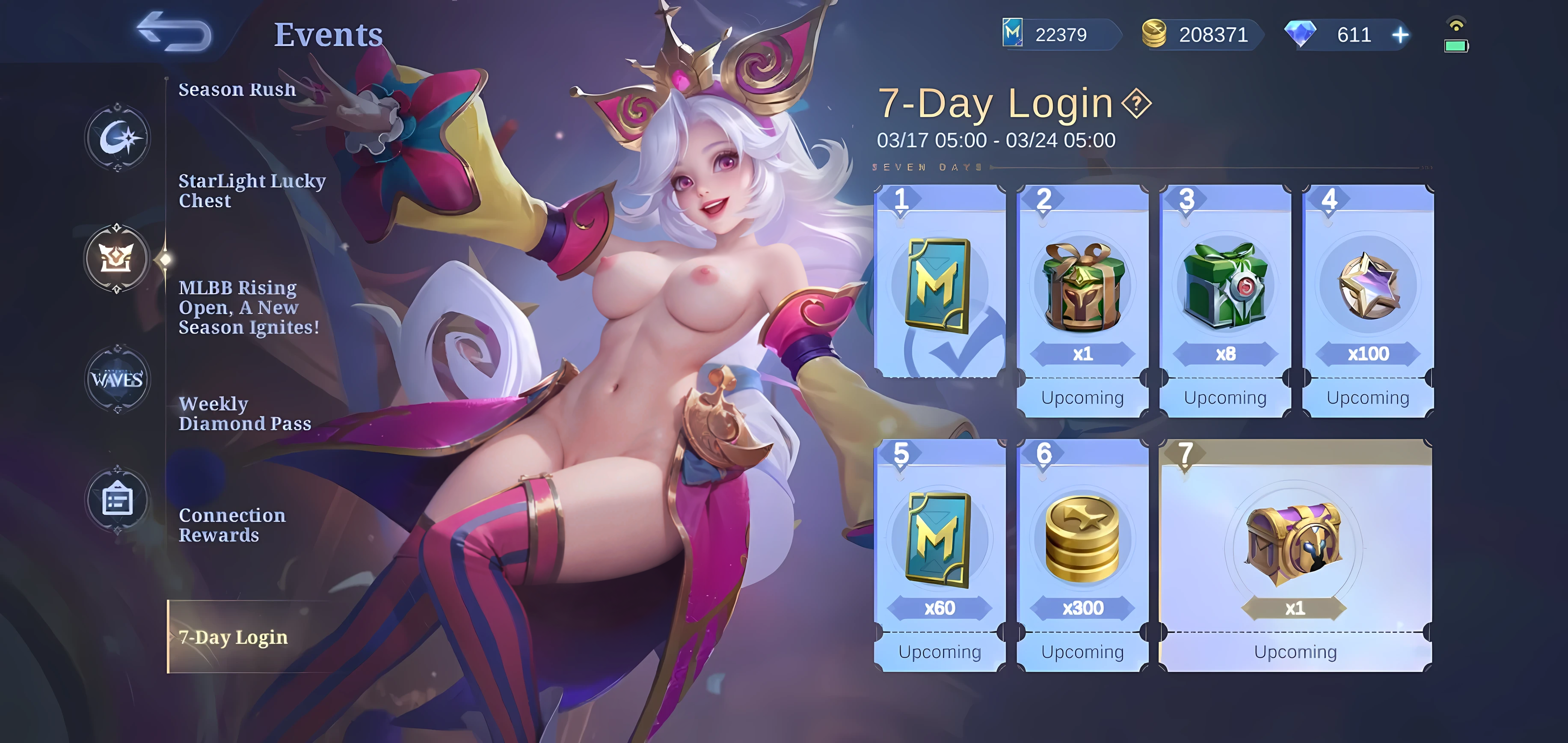 Mobile Legends : Cici Circus Reverie Skin Nude by KiluGirl on DeviantArt