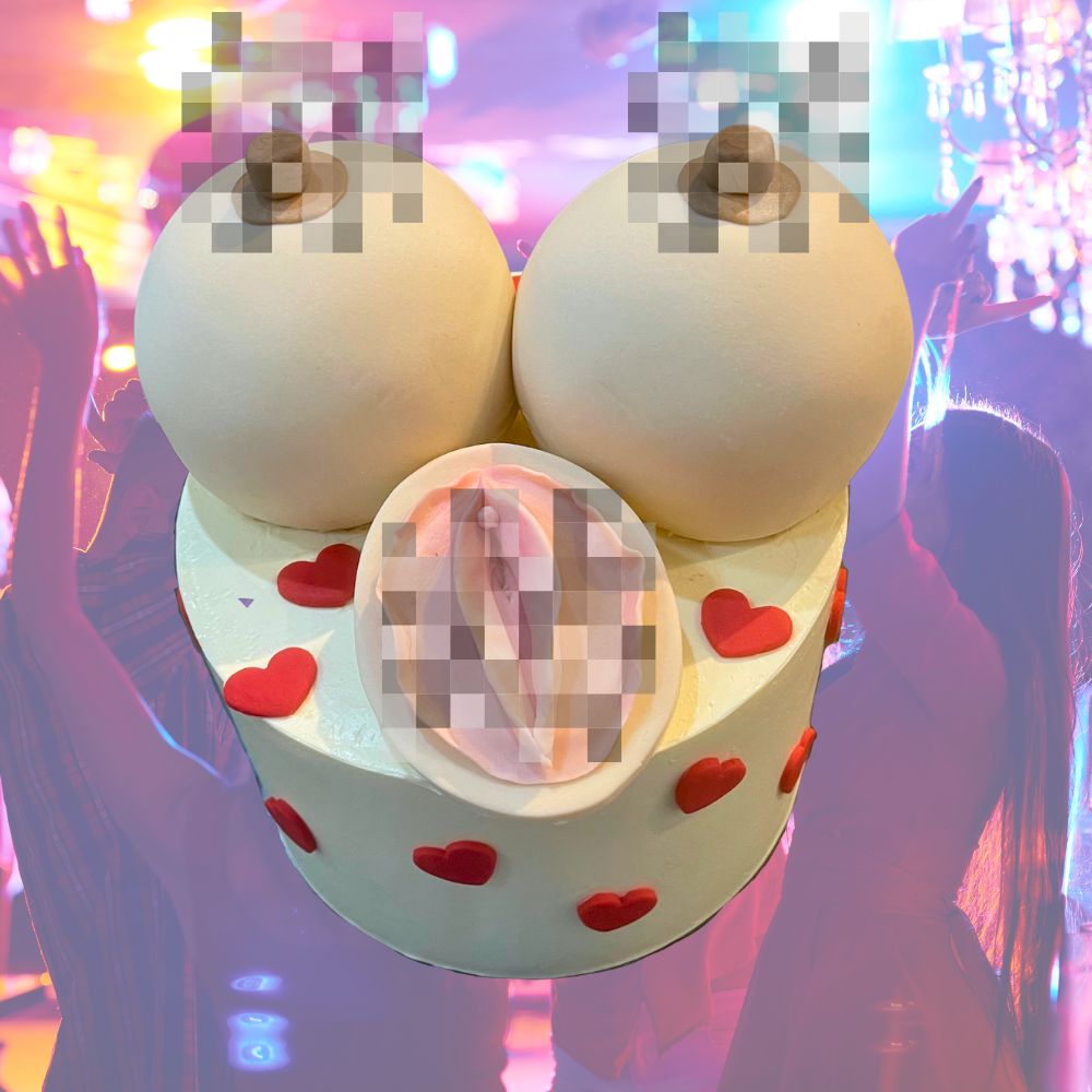 Naughty Adult Prank Cake