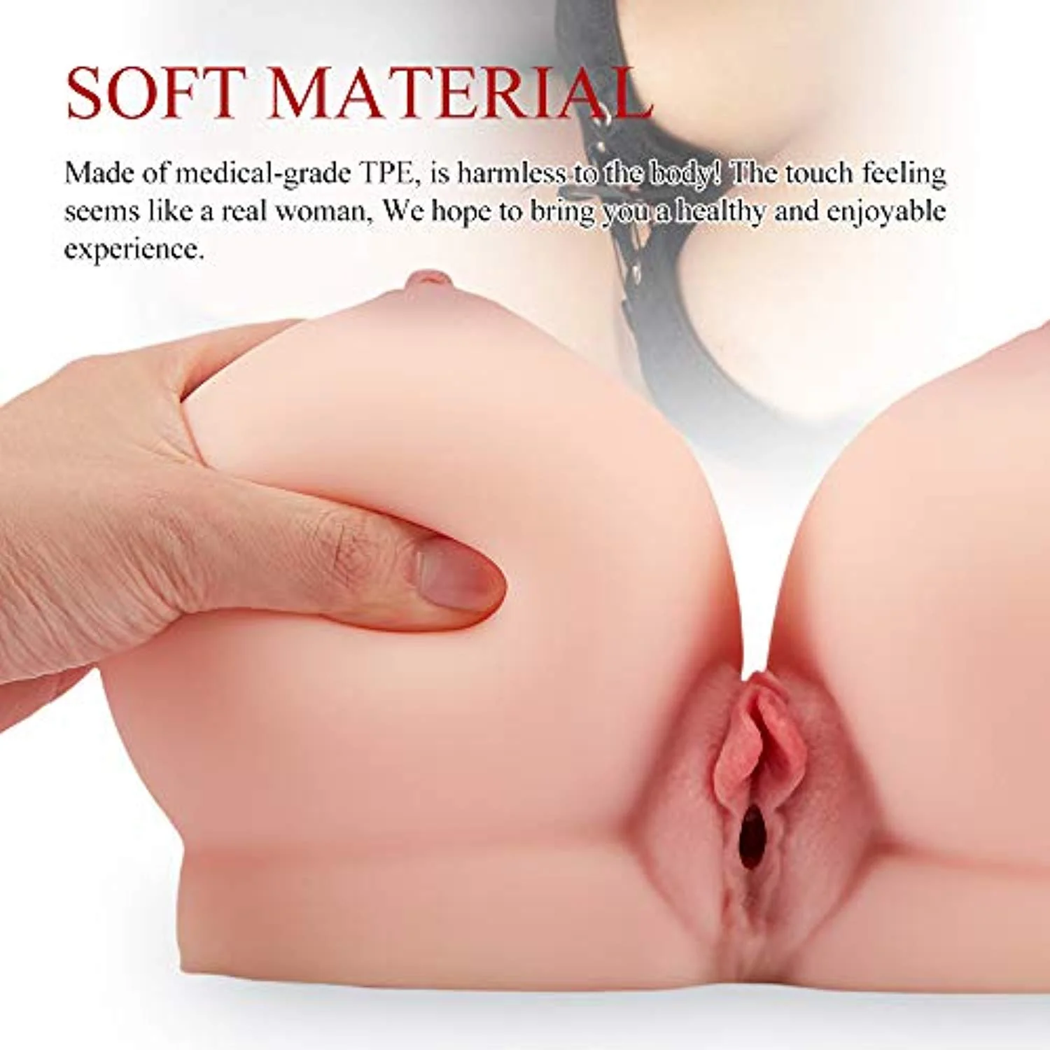 Realistic Boobs Vaginal 3D Pussy Breast Sex Doll Torso For Masturbatio
