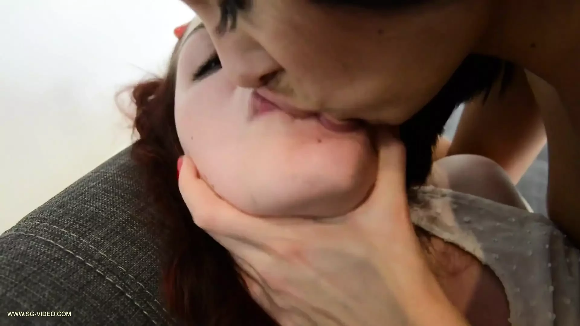 Kissing Domination Lesbian Top Girls Rea and Meg Magic by FapHouse