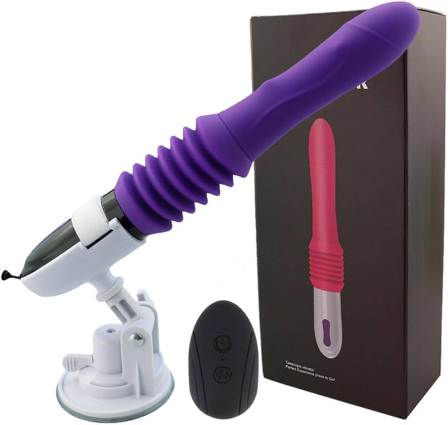 Dona Vibratori Sex Machine Dildo telescopico Vibratore Automatico Su Giù Massaggiatore Punto G Spinta Giocattolo vaginale retrattile Masturbazione femminile : Amazon.it: Salute e cura della persona