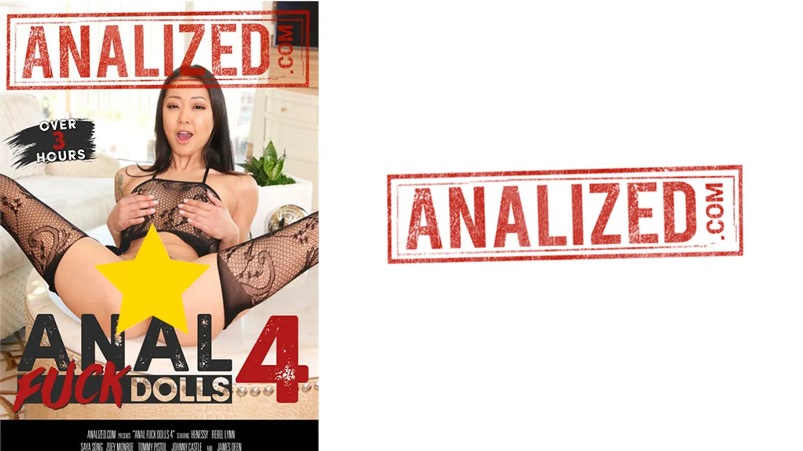 Saya Song Shows It All On The Cover of Anal Fuck Dolls 4
