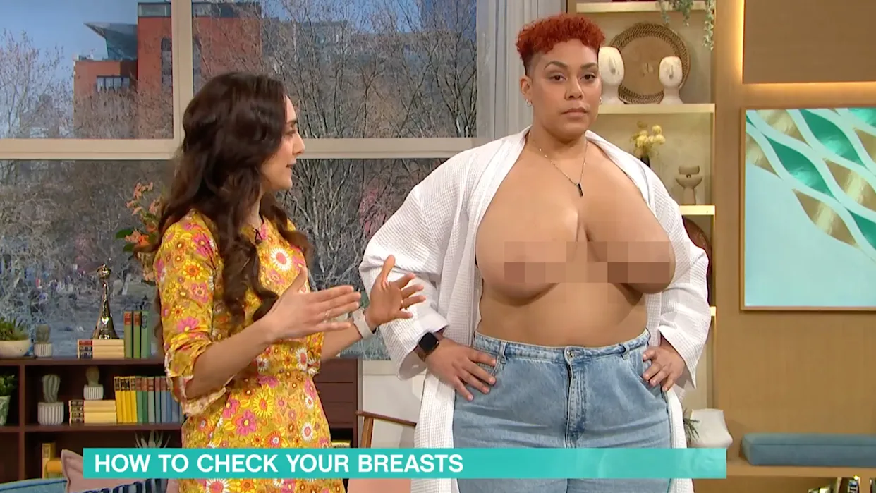 This Morning breast exam model speaks out