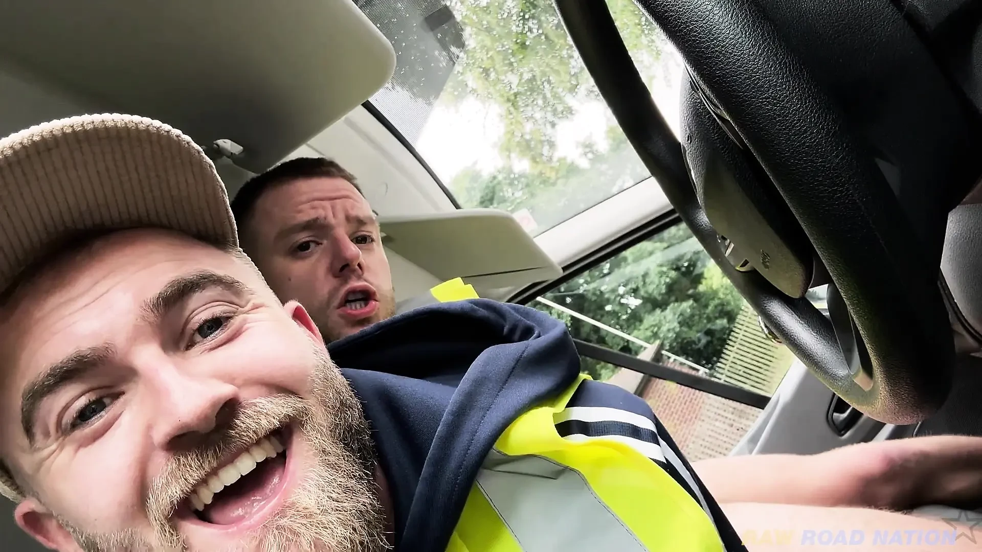 Skullfuck Your Rough Trade Road Worker: Gay Amateur Porn by Raw Road Nation
