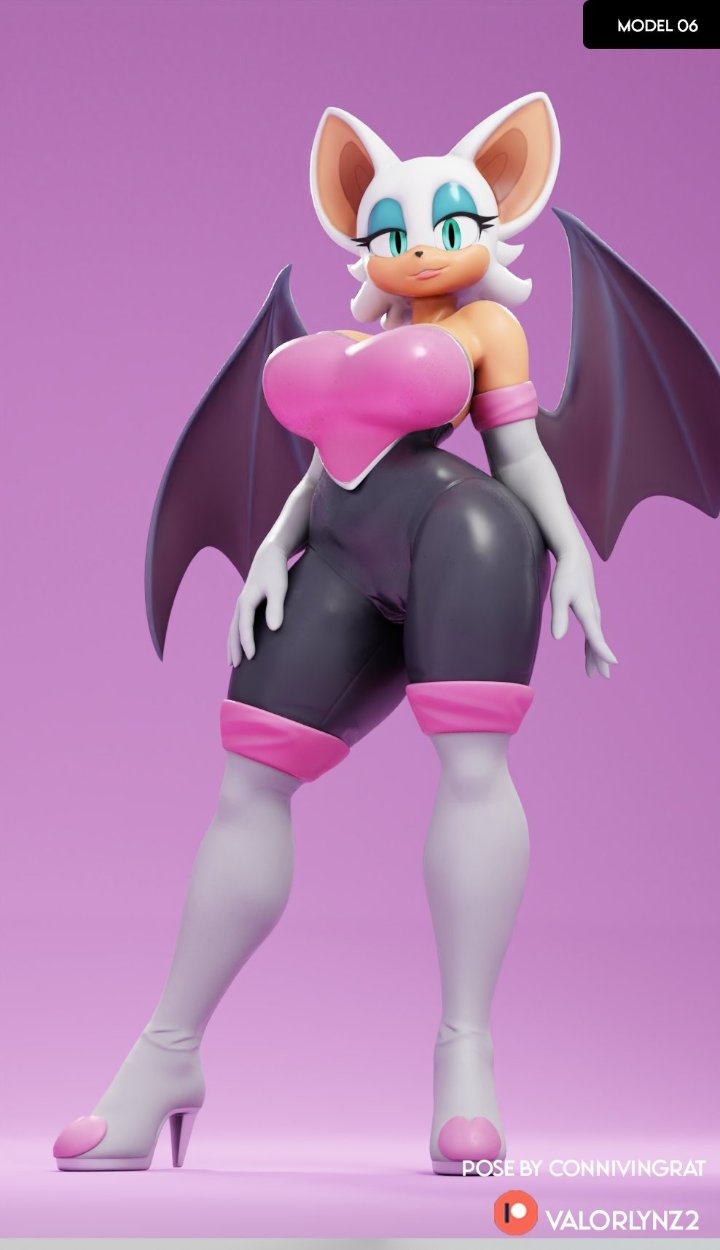 sega sonic the hedgehog series rouge the bat connivingrat valorlynz