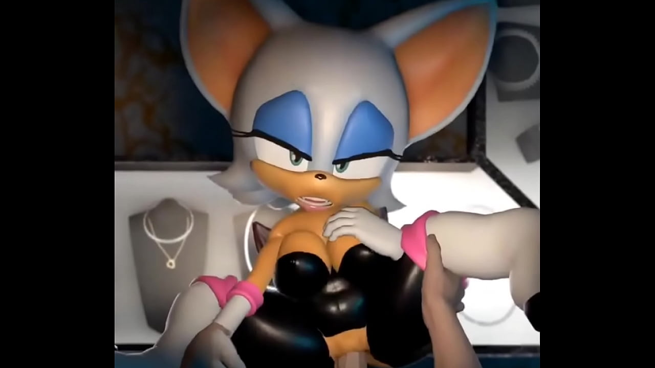 Rouge the bat gets caught and gets fucked