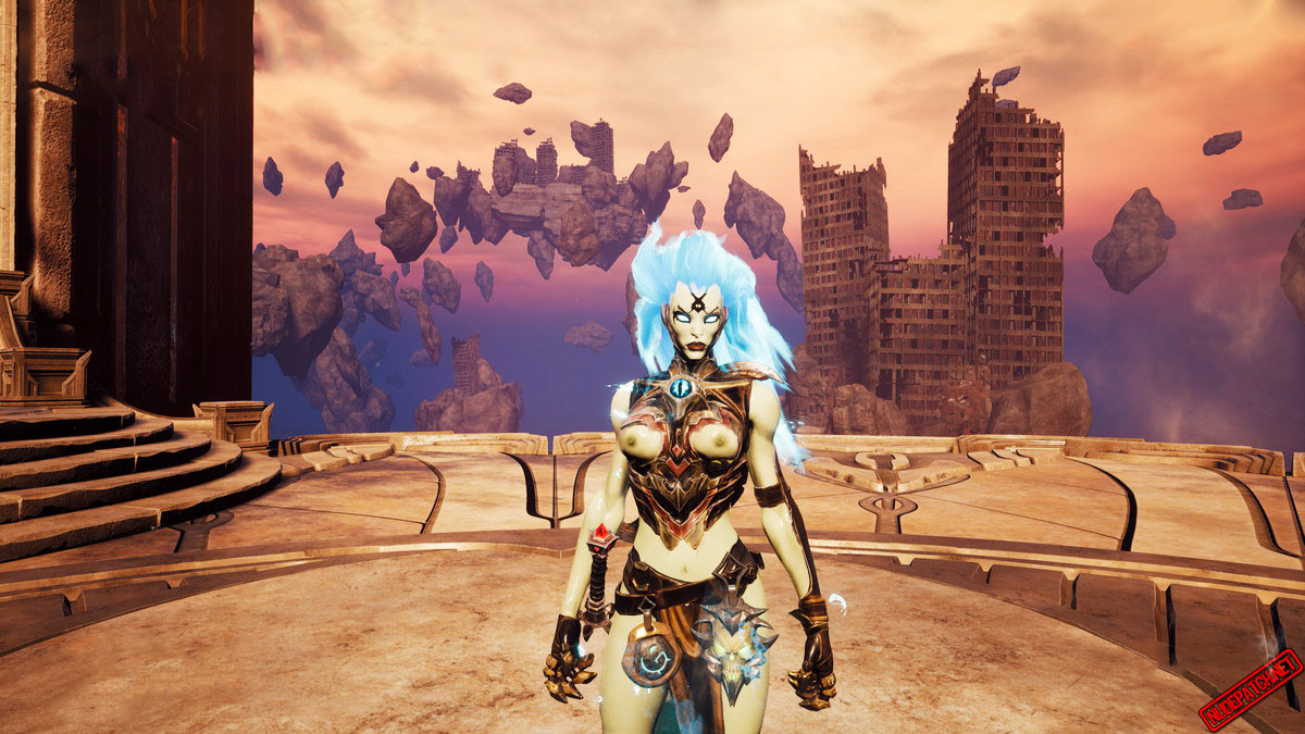 Darksiders III Topless Fury
