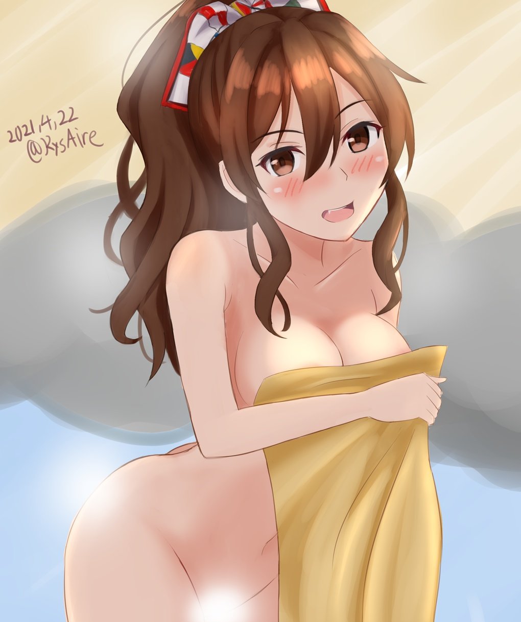 Good Bath Day Bubbling With Nude Bathing Art